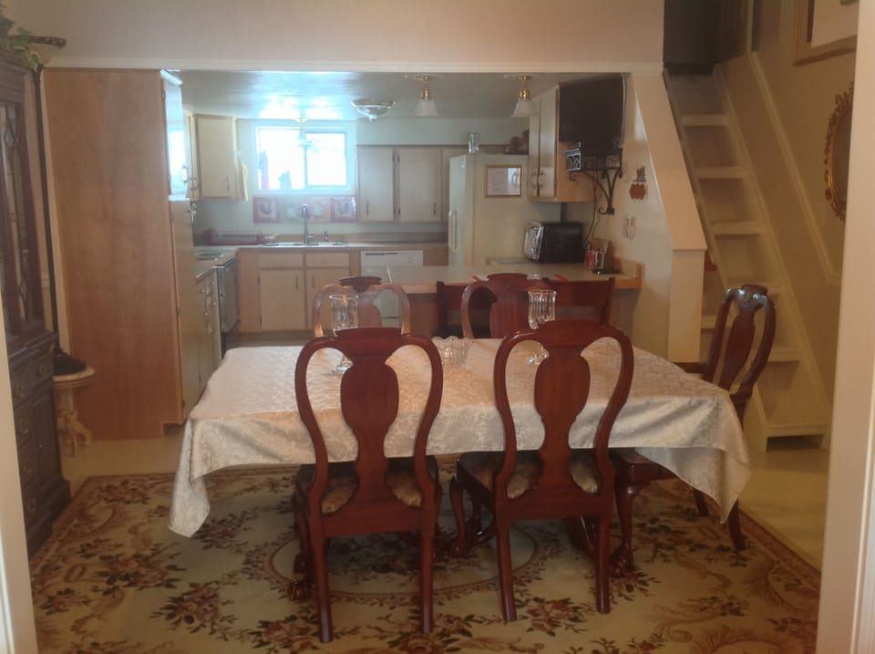 Dining Room and Kitchen