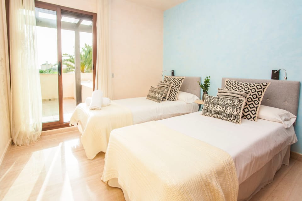 Penthouse, 3 Bedrooms, Private Pool | 3 bedrooms, blackout drapes, soundproofing, iron/ironing board