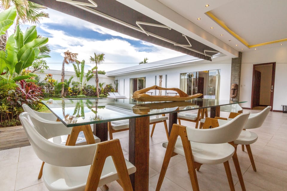 Family Villa, 3 Bedrooms, Non Smoking, Pool View | Living area | Flat-screen TV