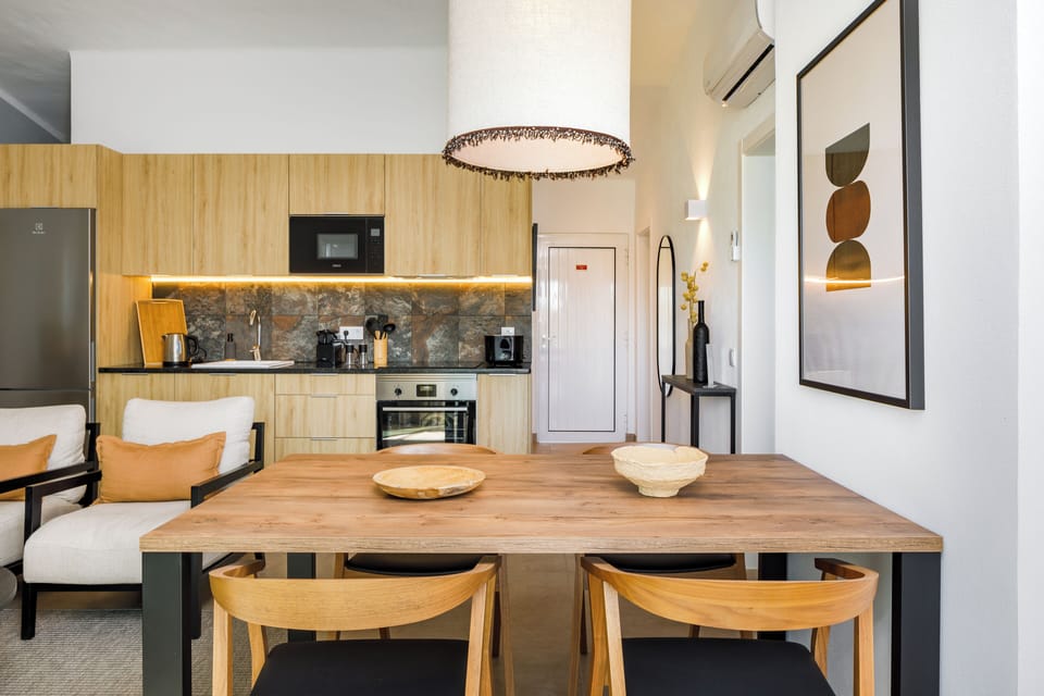 Premium Apartment, 1 Bedroom | Living area | 25-cm TV with satellite channels