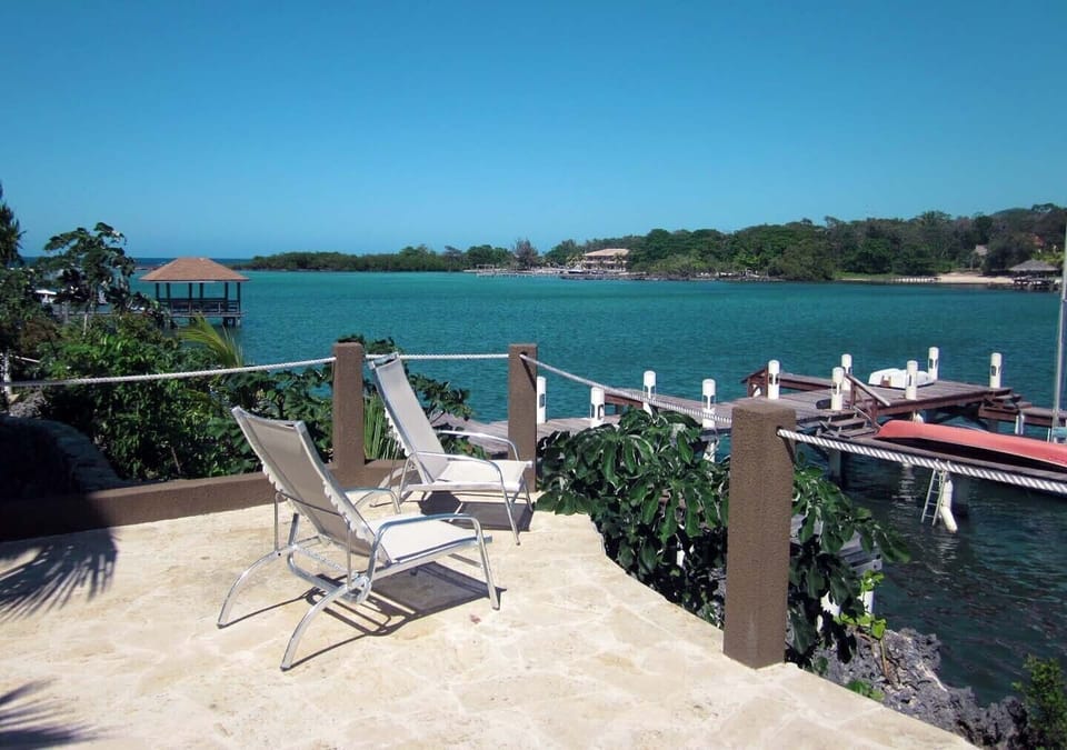 Views from the sunbathing deck