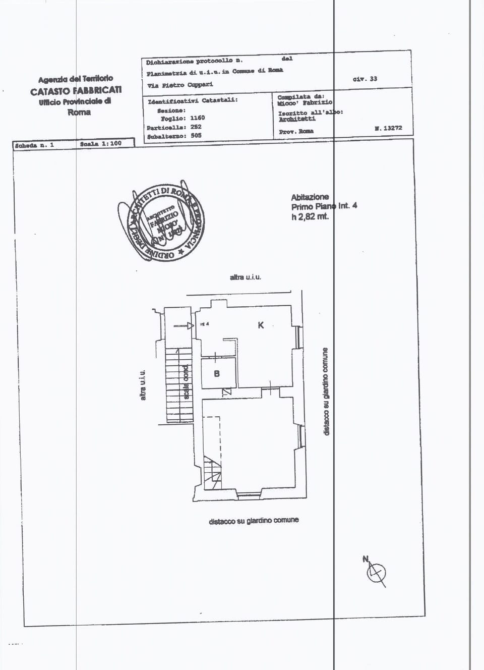 Apartment's plan