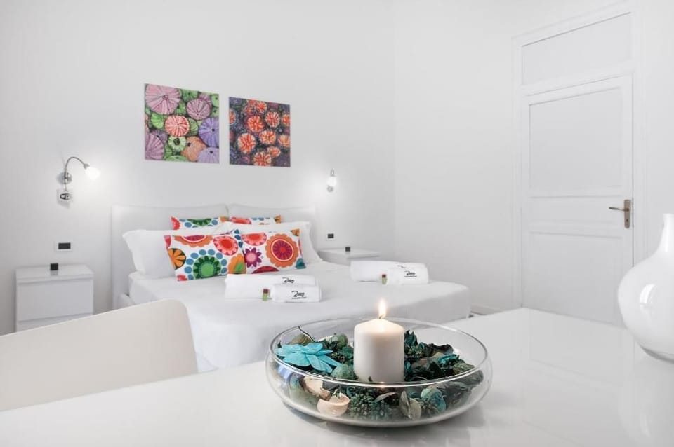 Basic Double Room (External Bathroom - Room 4) | Minibar, in-room safe, individually decorated, individually furnished