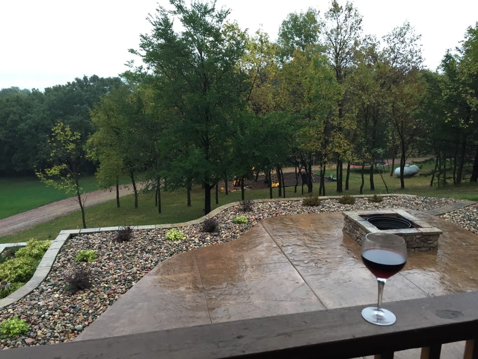 Wood Fire pit and patio available for your use. Swing set no longer available 