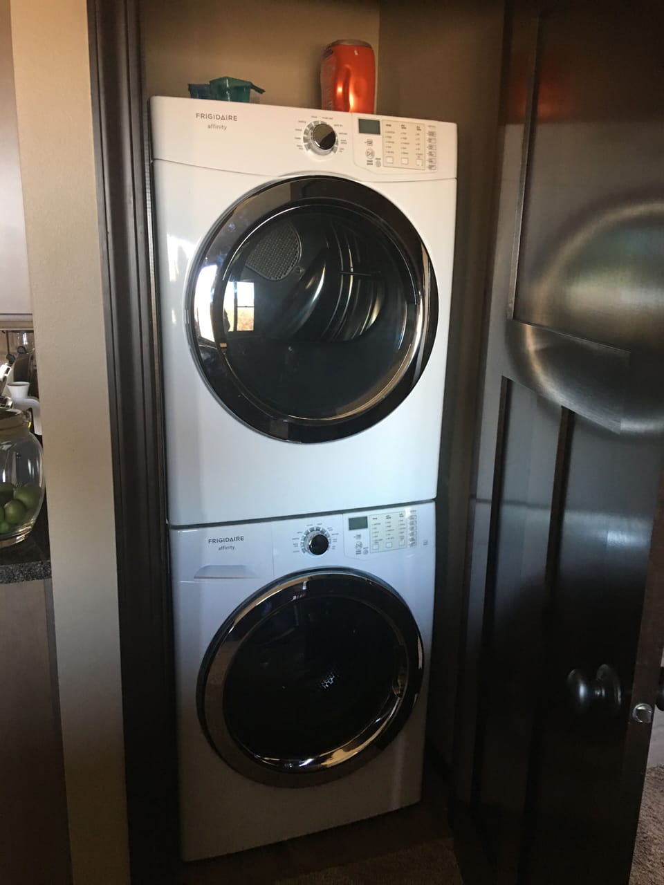 Washer and dryer