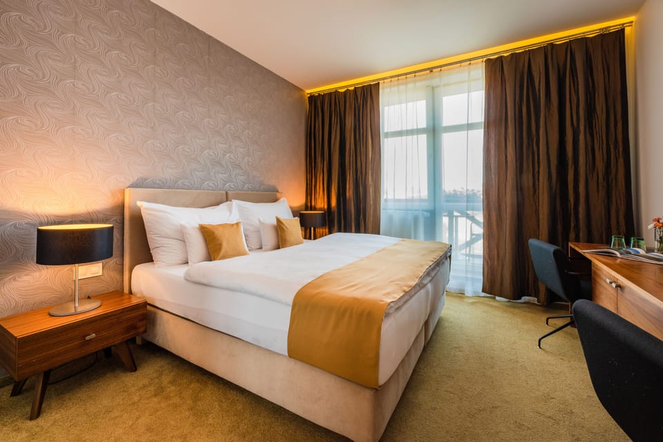 Superior Double Room | In-room safe, desk, blackout drapes, iron/ironing board (on request)