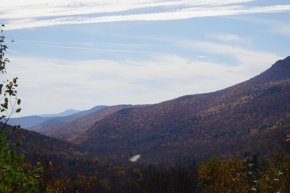 Beautiful mountain ranges everywhere you go (RT 16 North to Mt Wash)