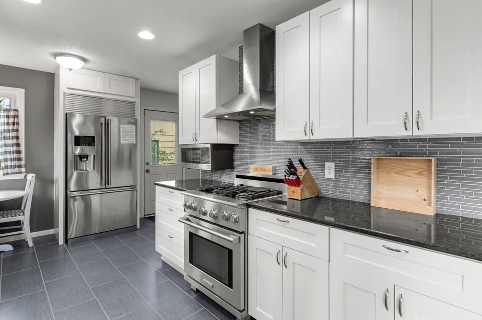 Modern, spacious, and stocked—everything you need for memorable meals.