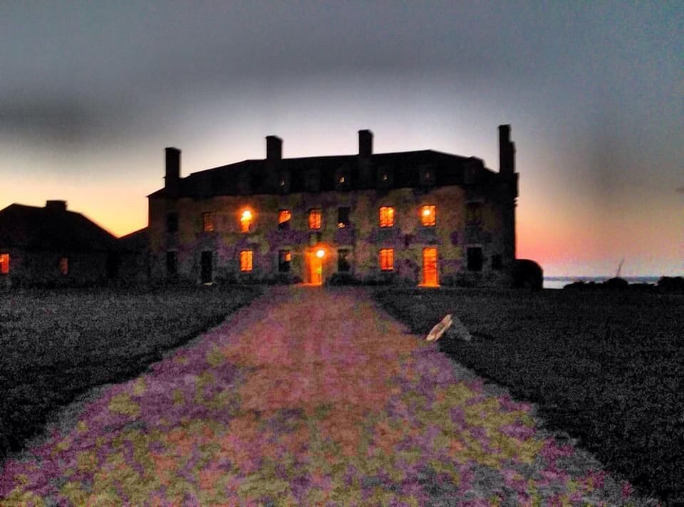 The  Haunted  Fortress of  Ft Niagara, adjacent to the house.  spooky tours. 