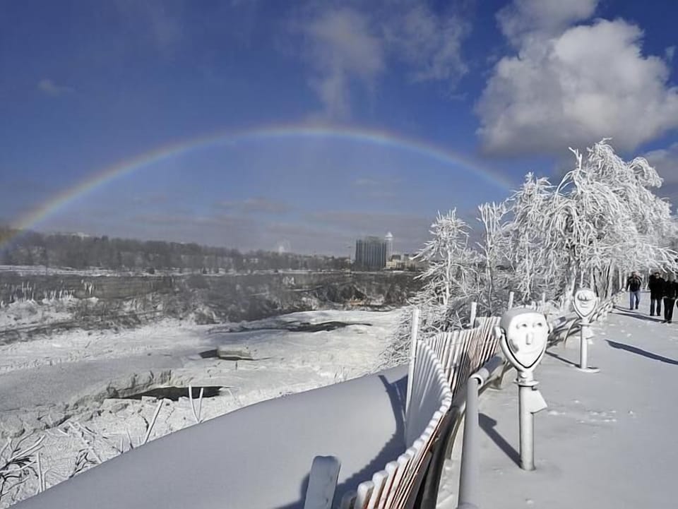 The  beauty of Niagara Falls in winter