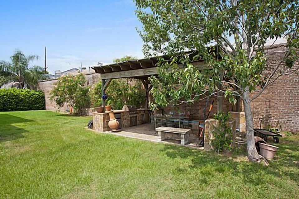 yard and patio