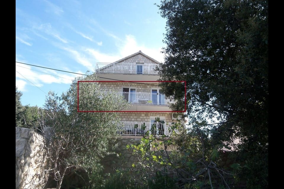 Spacious seaview balcony