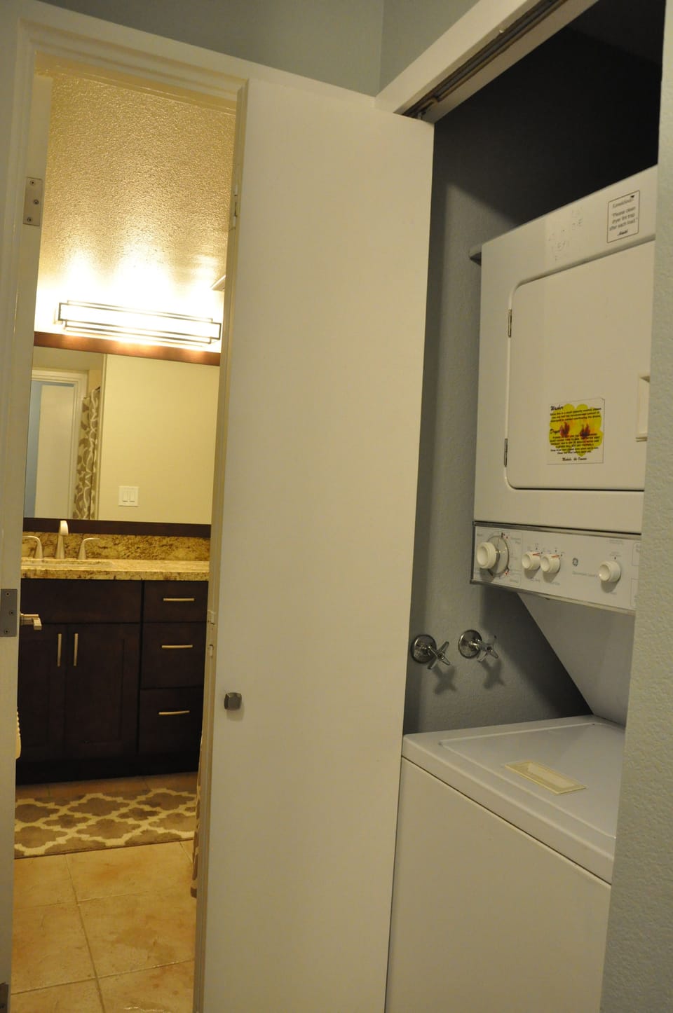 Washer and Dryer in Unit
