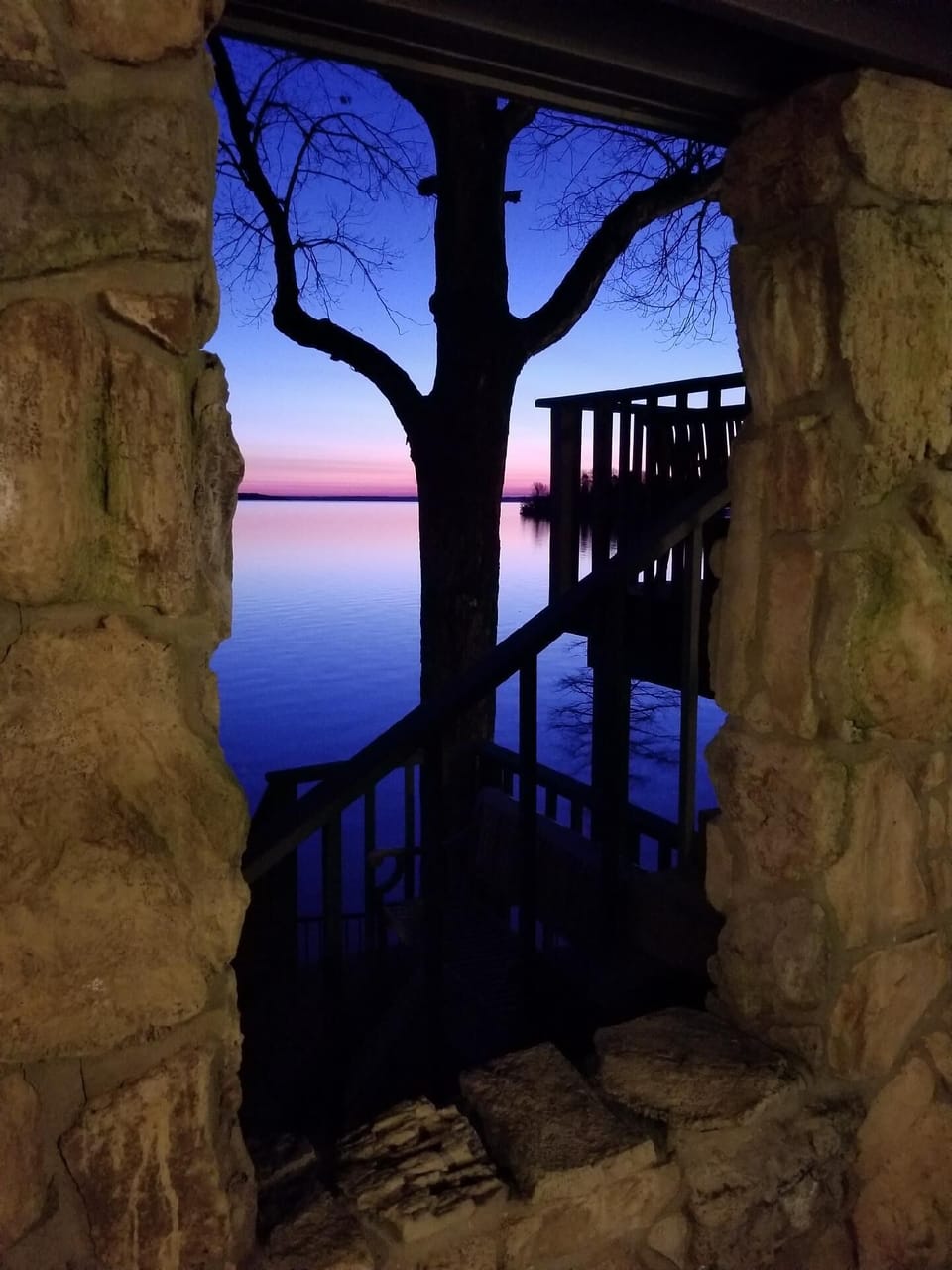 Sunrise from guest patio