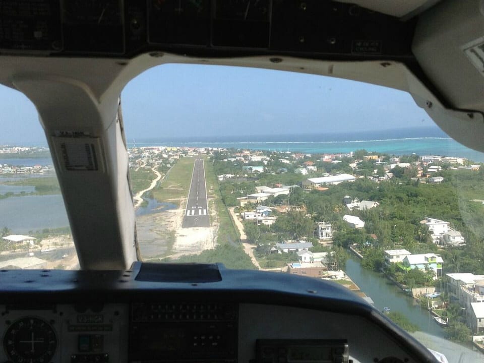 Coming in for a landing.  Don't you wish you were on this flight?  Book Now!