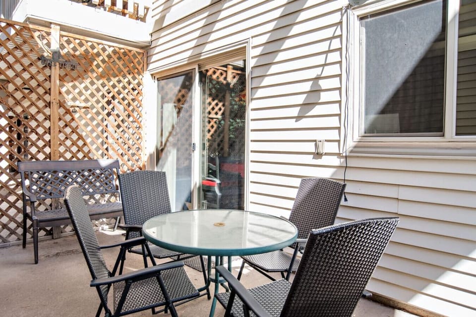 Outdoor seating area