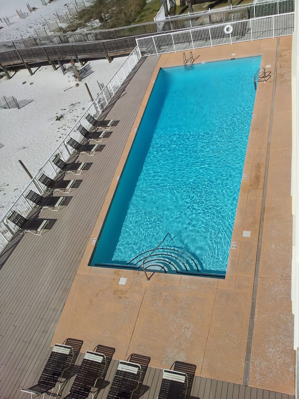 Spacious Seasonally Heated Pool with Huge Deck Area
