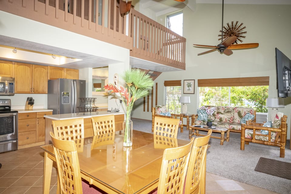Dining, Kitchen, Living Room