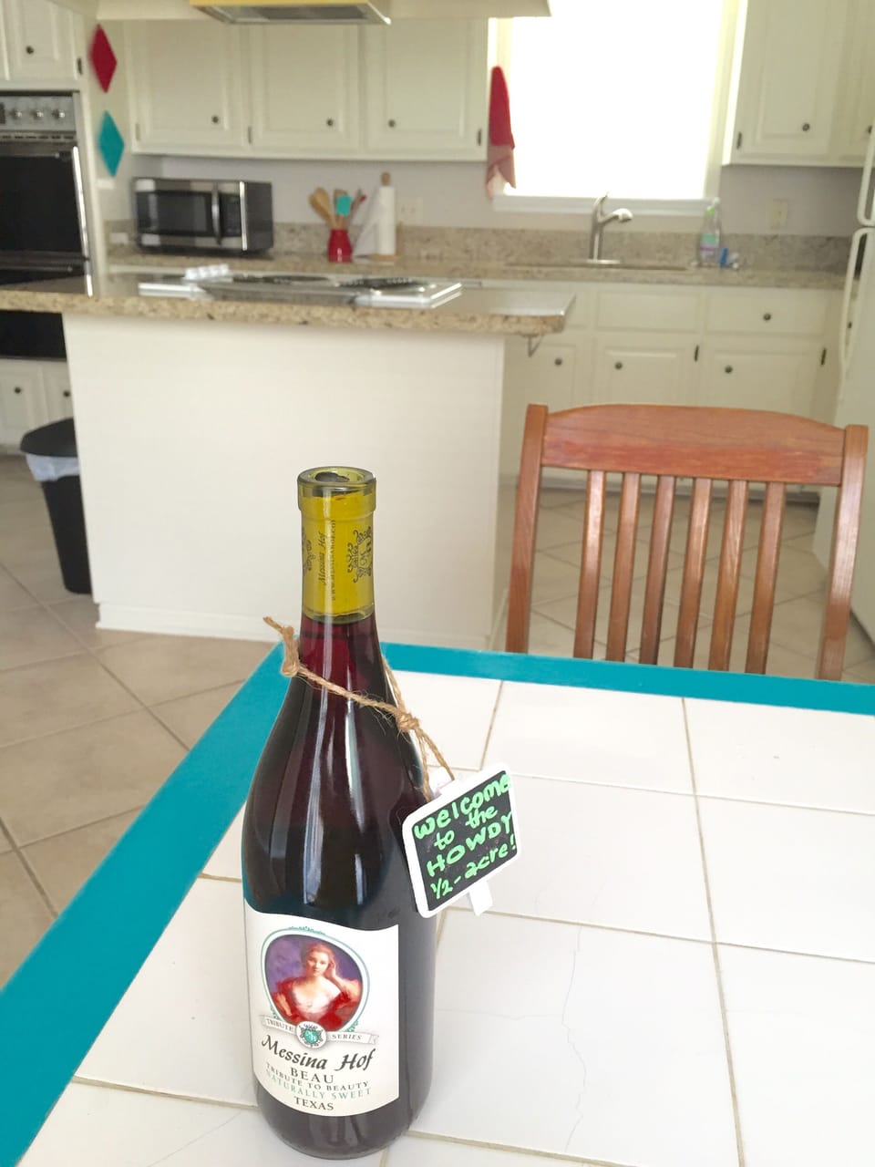 Enjoy a complimentary bottle of Messina Hof wine from the local winery!