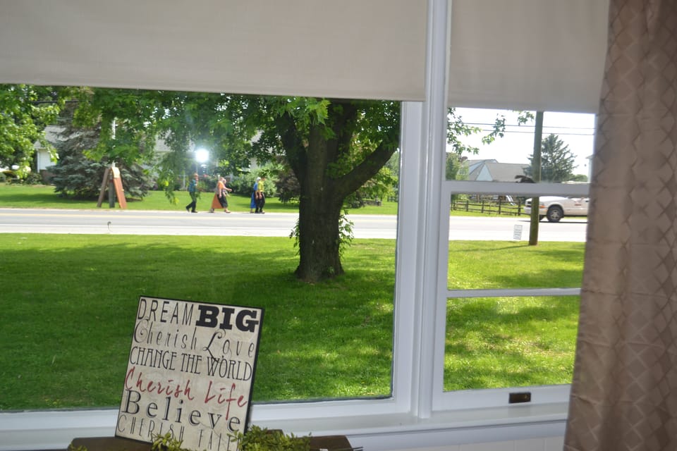 living room view...


