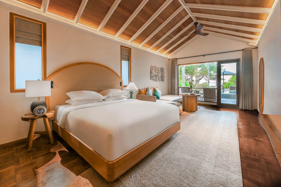 Two Bedroom Reethi Suite with Pool | 1 bedroom, minibar, in-room safe, desk