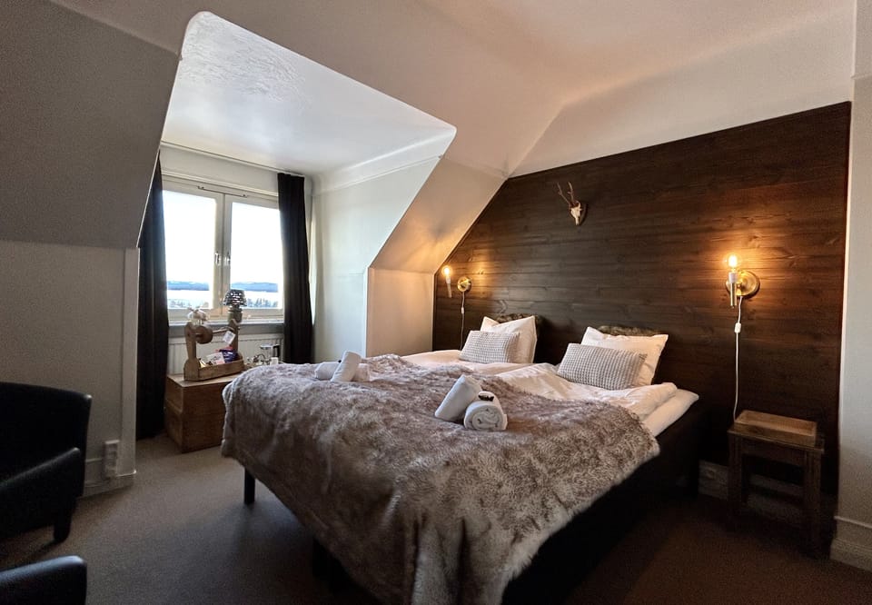 Double Room | Desk, blackout drapes, iron/ironing board (on request), WiFi (free)