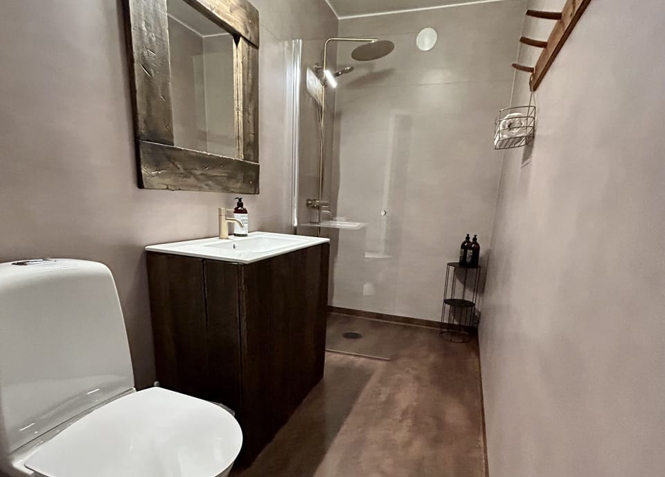 Family Room | Bathroom | Shower, hair dryer (on request), towels