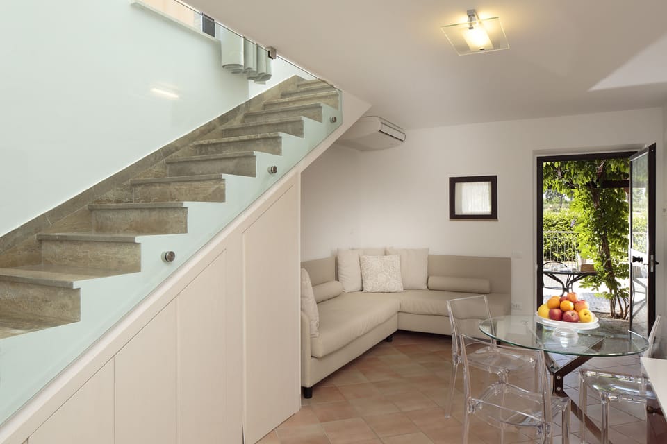 Luxury Apartment, 1 Bedroom | Living area | 26-inch flat-screen TV with digital channels, TV