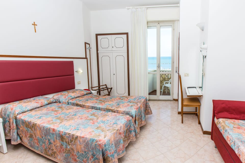 Double or Twin Room, Balcony | In-room safe, desk, cribs/infant beds, rollaway beds