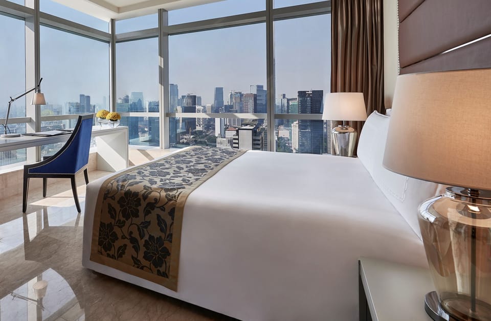 Executive Room, 3 Bedrooms, City View | Premium bedding, in-room safe, individually furnished, desk