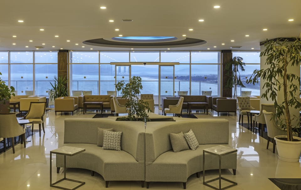 Lobby sitting area