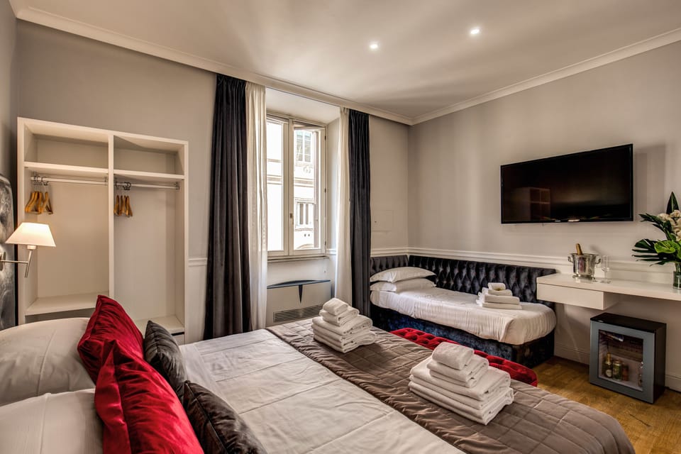 Deluxe Triple Room | Premium bedding, down comforters, minibar, in-room safe
