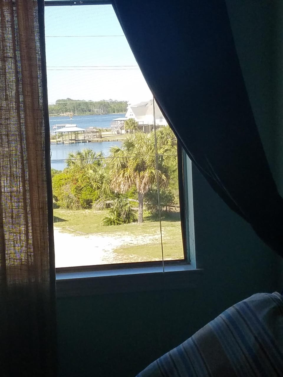 Window view from master bedroom