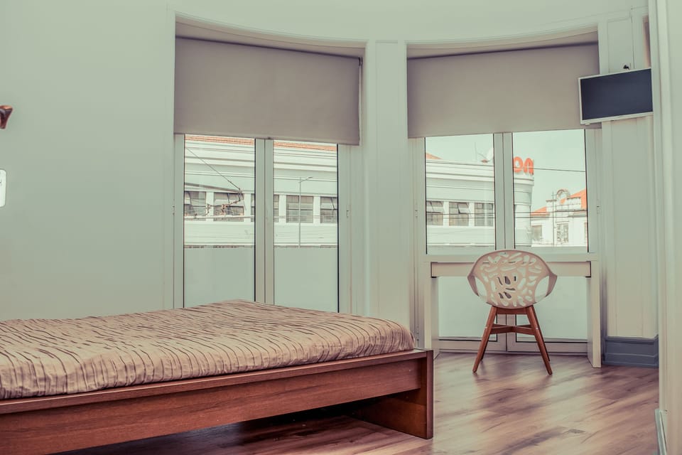 Double Room, Private Bathroom (Balcony) | Blackout drapes, free WiFi, bed sheets