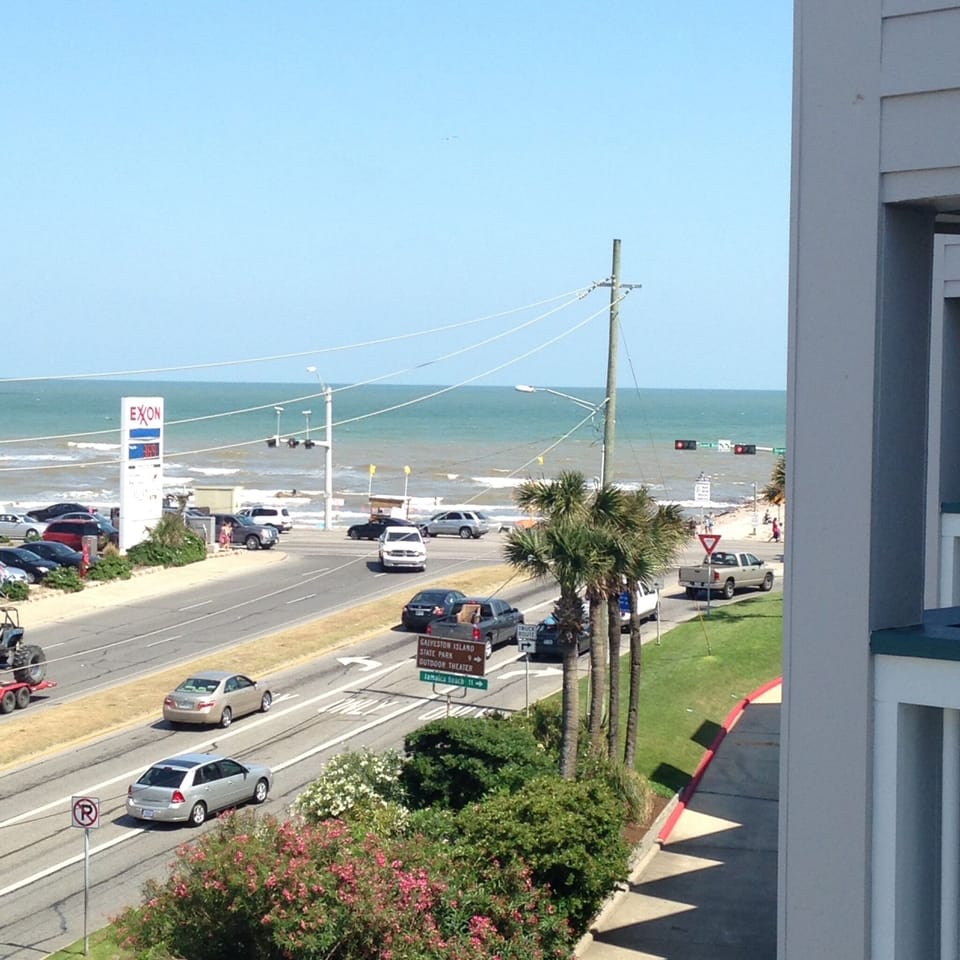 Daytime view from the balcony!