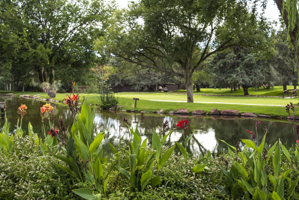Beautiful grounds where you'll be staying