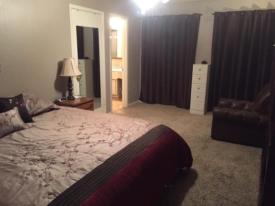 King size bed  