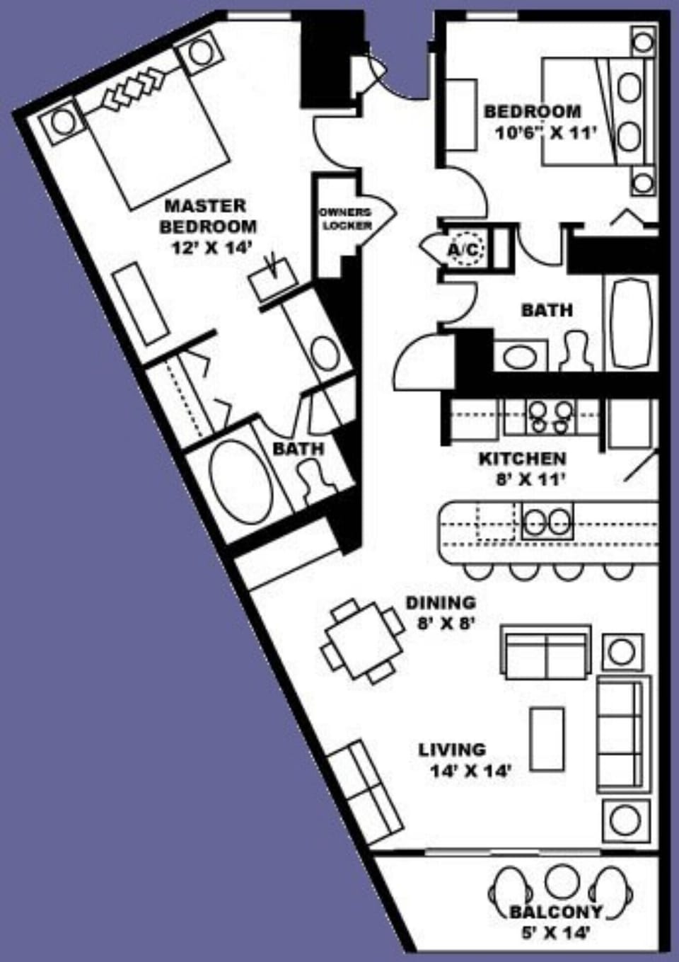 Floorplan of our unit