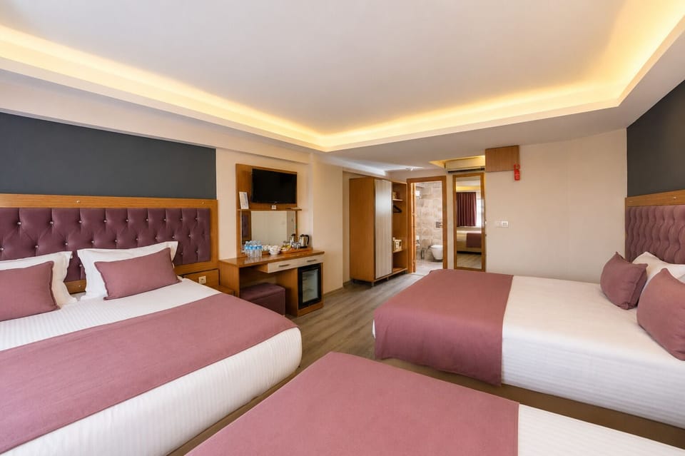 Minibar, in-room safe, soundproofing, WiFi (free)