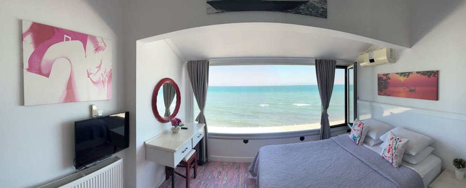 Standard Double Room, Sea View (Yıldız) | Minibar, desk, soundproofing, iron/ironing board