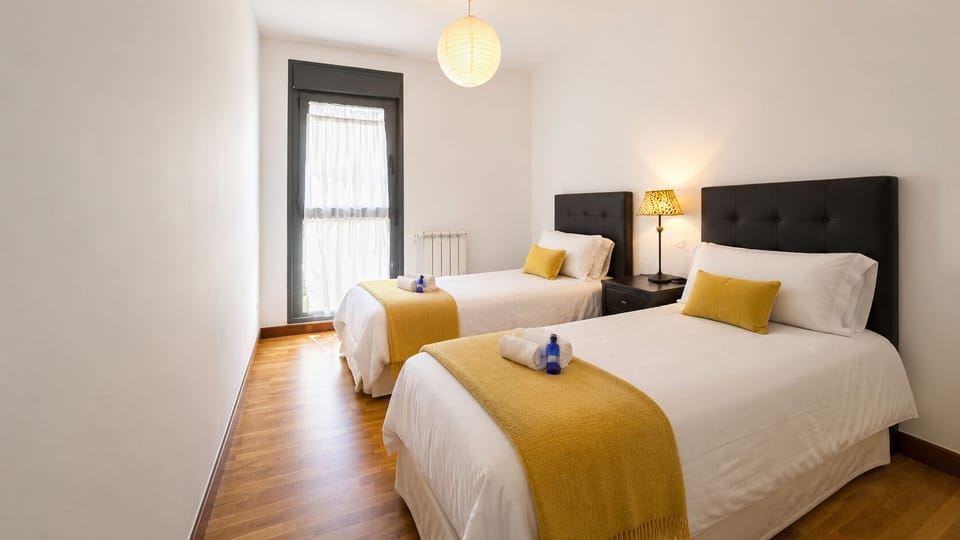 Family Apartment, 2 Bedrooms, Pool Access, Golf View | 2 bedrooms, premium bedding, down comforters, soundproofing