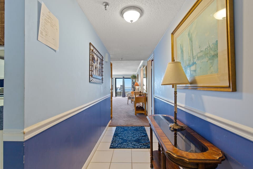 entry to the unit