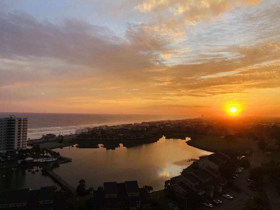 Amazing year-round sunsets.