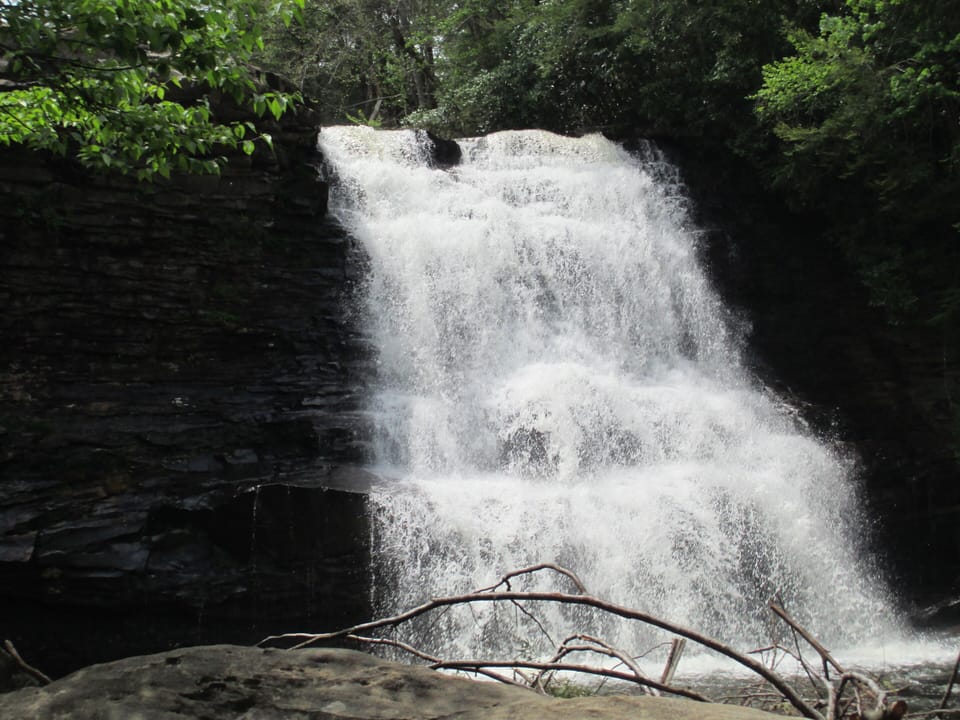 Swallowtail Falls, our favorite 5 minute hike - only 15 mins away!