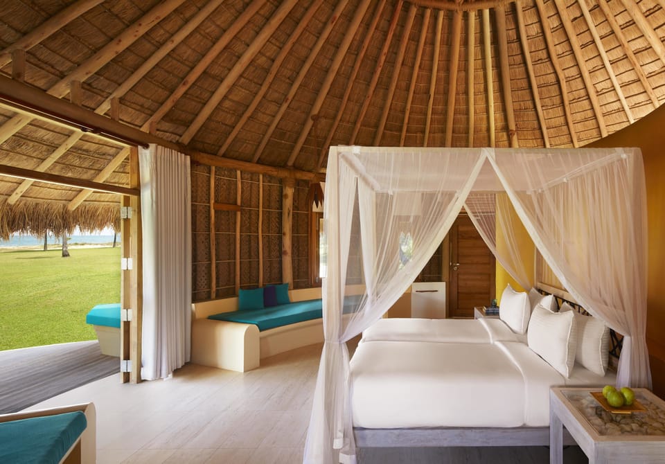 Luxury Cabin, 1 Double Bed, Sea View | Beach/ocean view