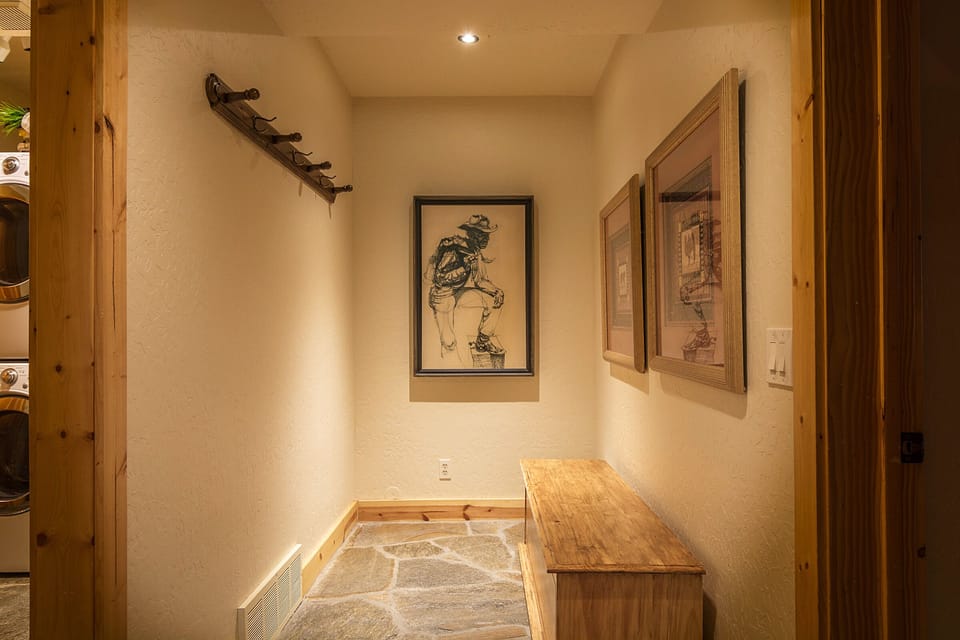 Mud Room for Ski Wear and Ski Boots