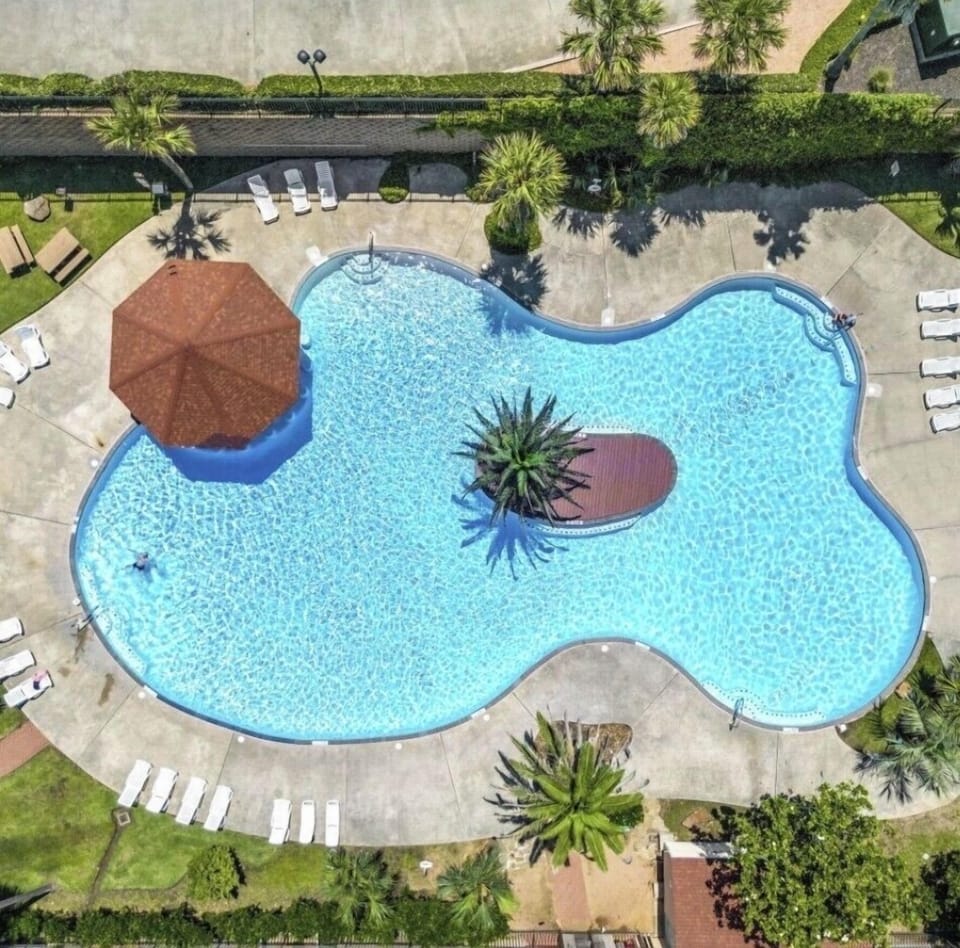 Largest newly renovated pool on the island!