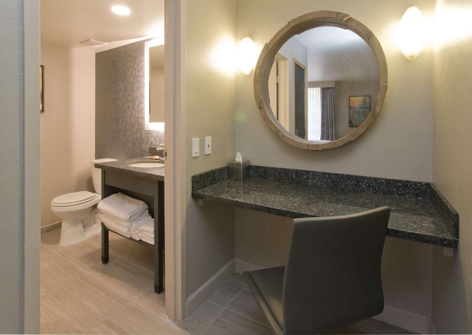 Suite, 1 Bedroom (Fitness Suite) | In-room safe, desk, blackout drapes, iron/ironing board