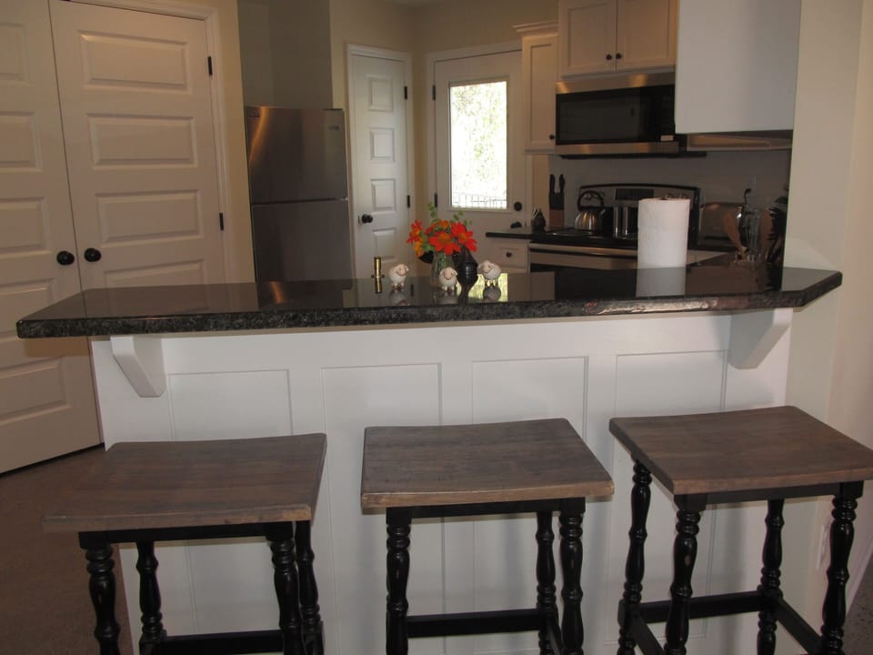 Enjoy a snack at the bar.