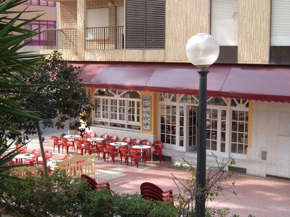 One of many of the local bars and restaurants.